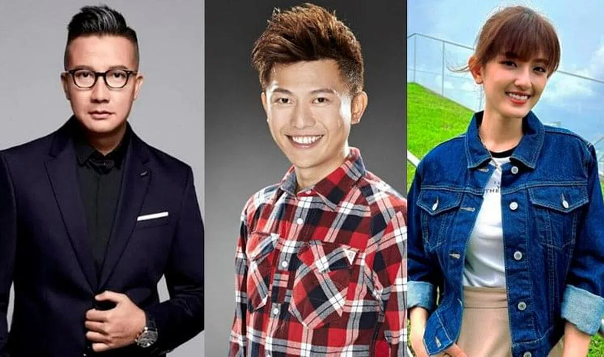 （左起）陈汉玮，Pornsak，洪凌。