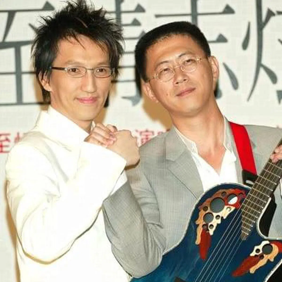 林志炫（左）和李骥组成的“优客李林”红极一时。（互联网）