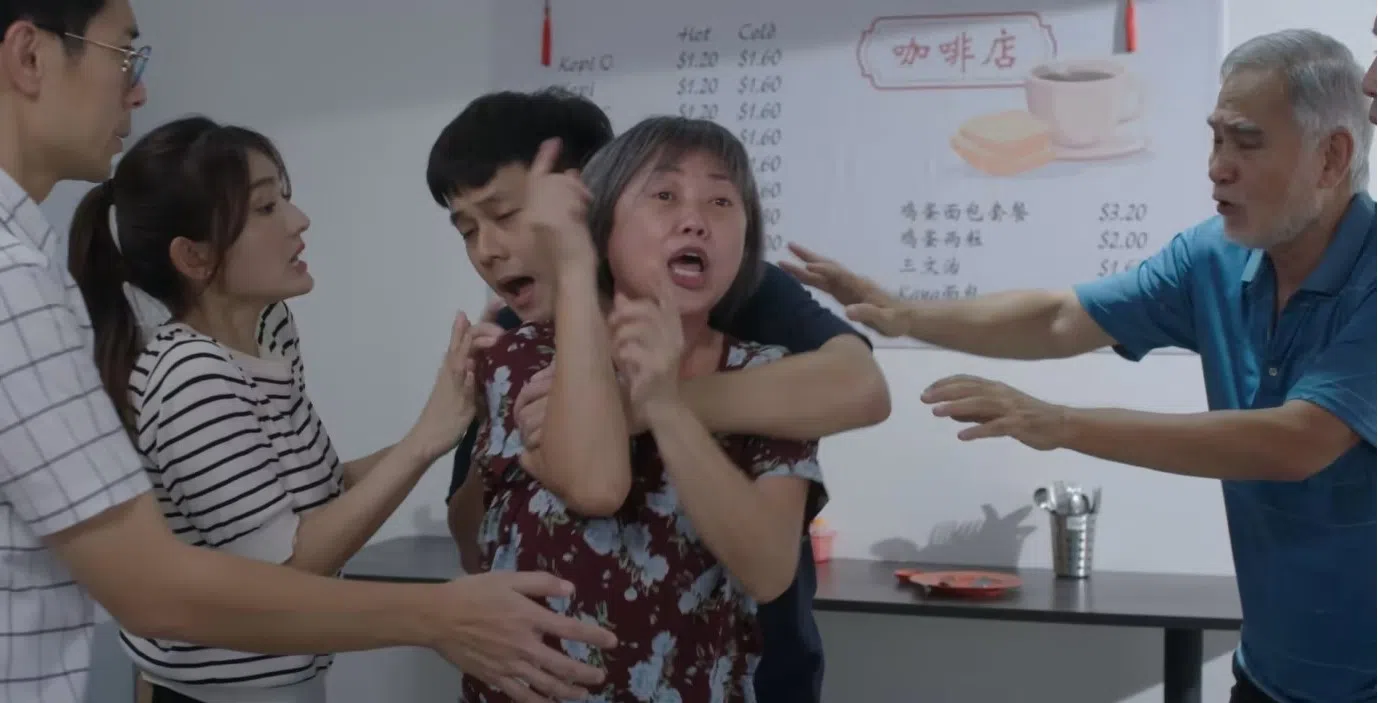 向云以《你的世界我们懂》的失智老母角色得奖。（新传媒提供）