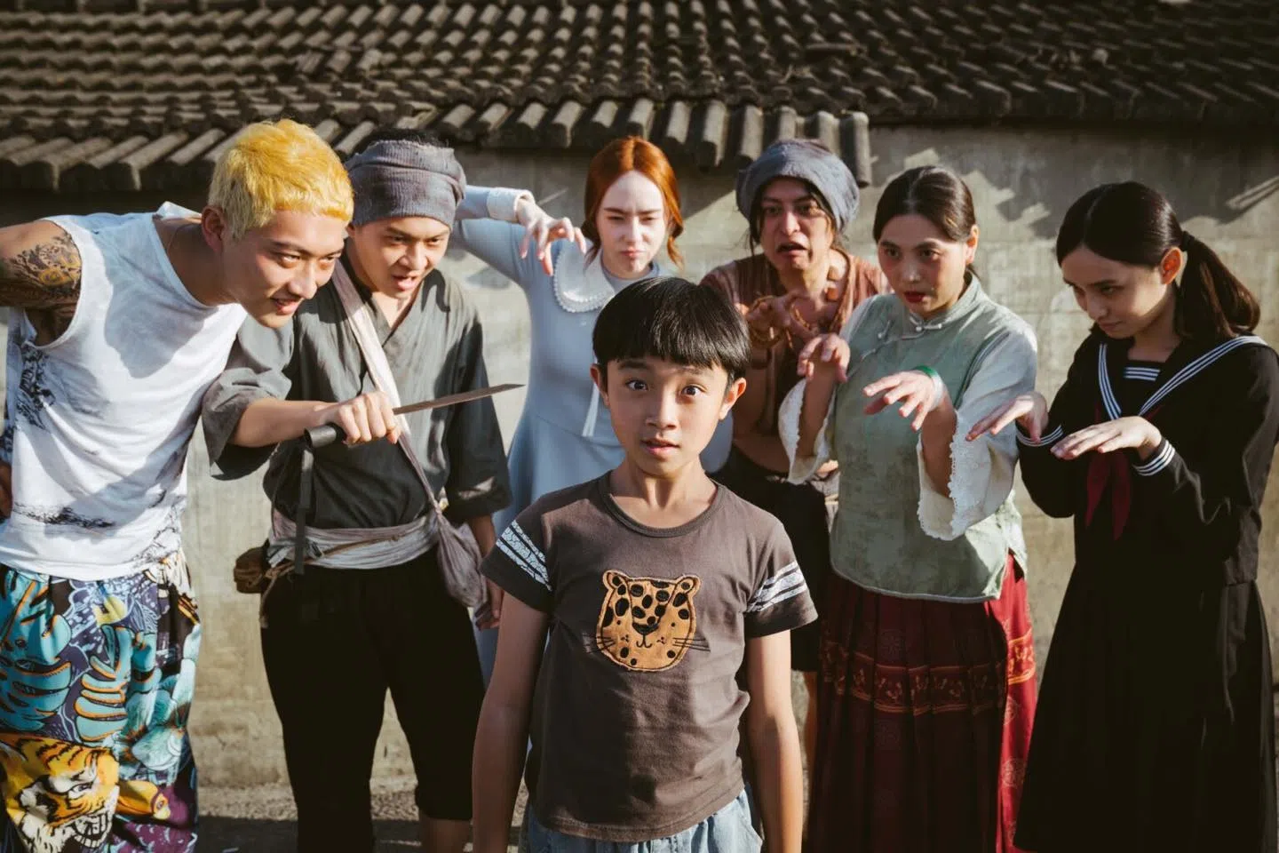 翰旻家中住着不同年代的孤魂野鬼，但他们个个都善良可爱。（互联网）