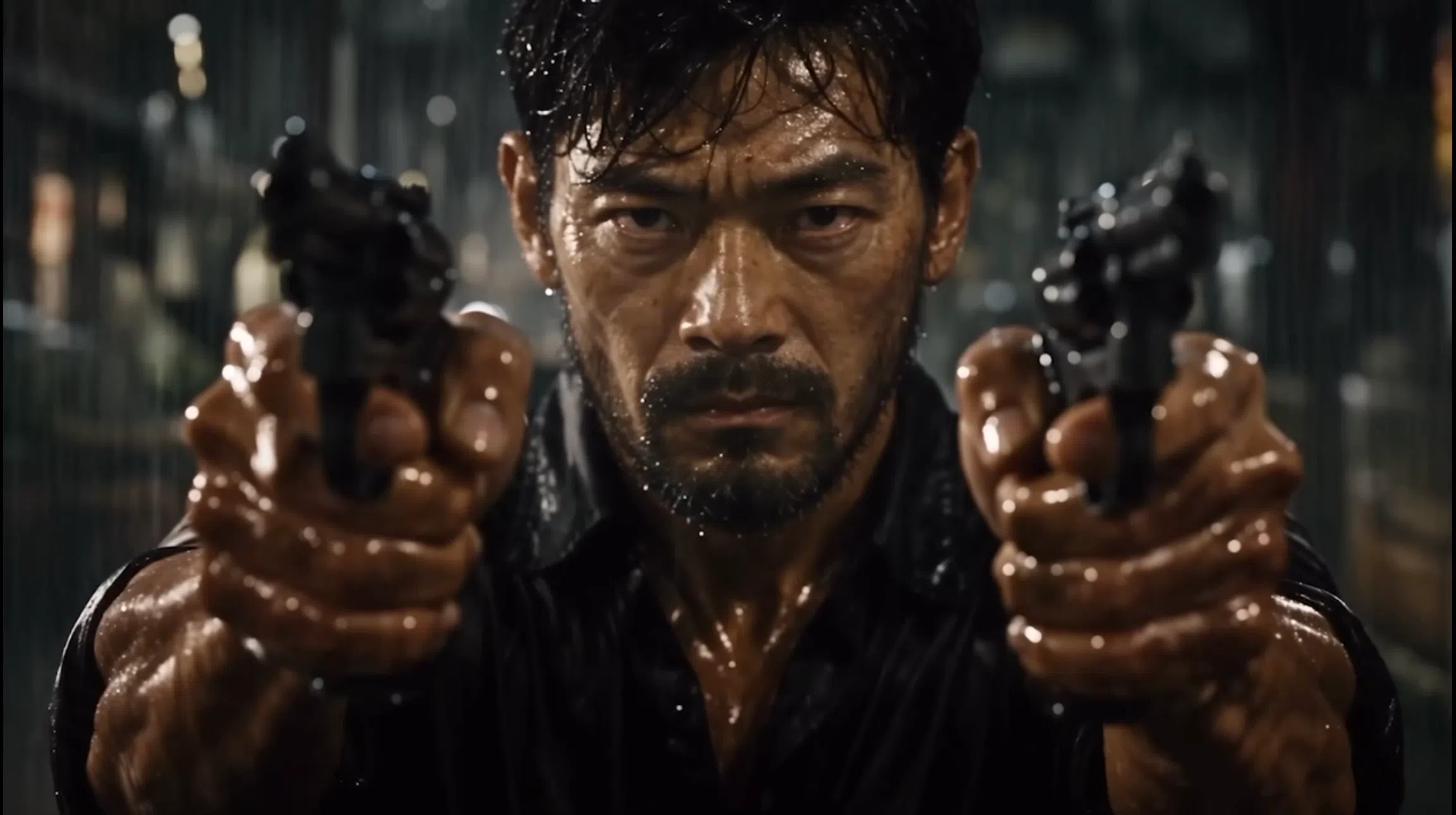 罗胜独力完成约六分钟的全AI生成短片《疯狗》，并将作品提交给Higgsfield全球电影节。（受访者提供）