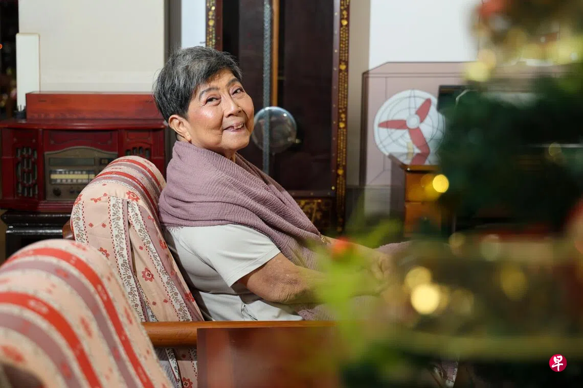 入住新“家”初当主持75岁阿嬷活出精彩晚年| 联合早报