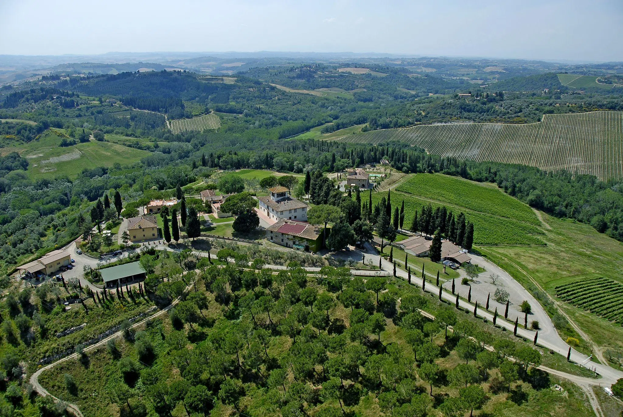 陈积光投资的帝伽龙酒庄。（受访者提供）