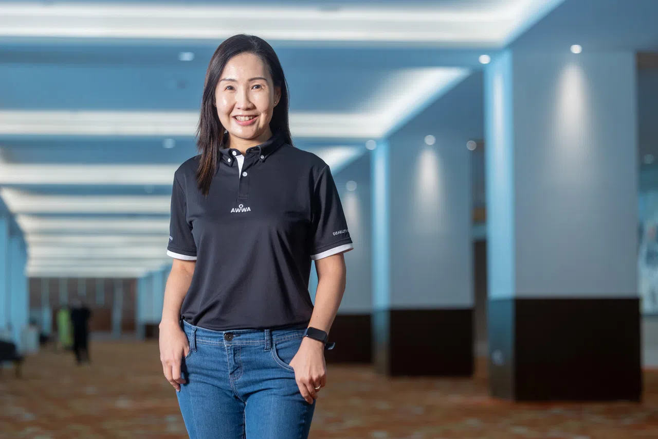 秉持要帮助特需孩子的目标，以及同事之间的协作与支持，让钟宝玲有动力为特殊教育耕耘。（吴先邦摄）