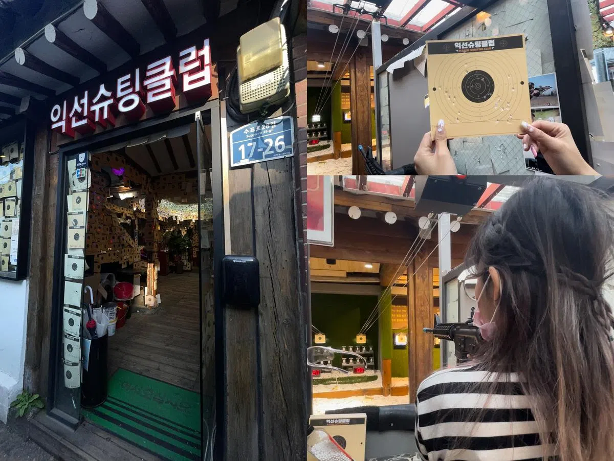 Ikseon Shooting Club刺激BB弹射击（图/王昀诗摄）。