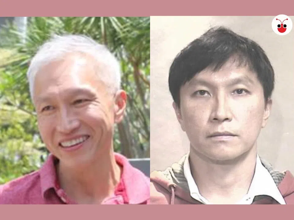 康希入狱前后的对比。原本被判坐牢3年半，在牢里待上2年零四个月就出狱。（张丽苹制图）