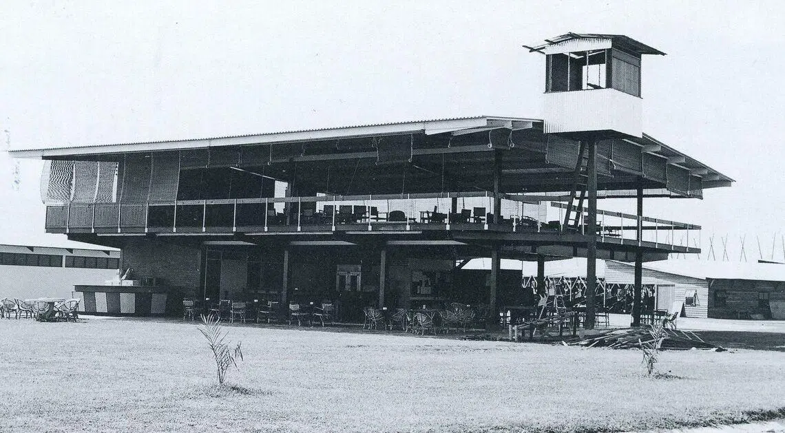 1966年至1999年，俱乐部迁址班丹河一带。（新加坡共和国游艇俱乐部提供）