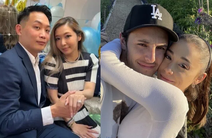 台湾艺人Makiyo和美国小天后Ariana Grande近日都宣布离婚。（互联网）