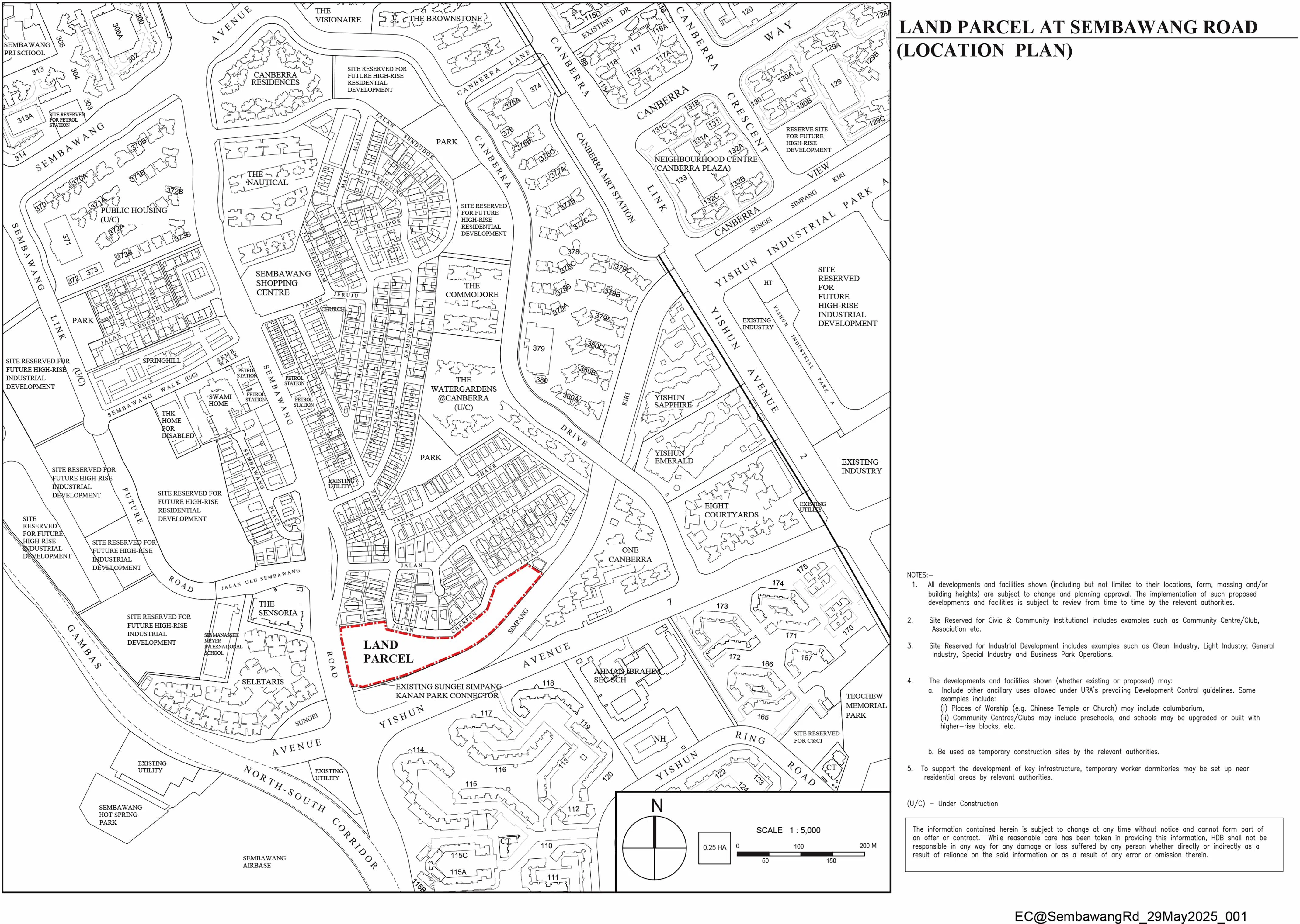 建屋局星期四（9月11日）公布三巴旺路执行共管公寓地段的招标结果。（建屋局提供）
