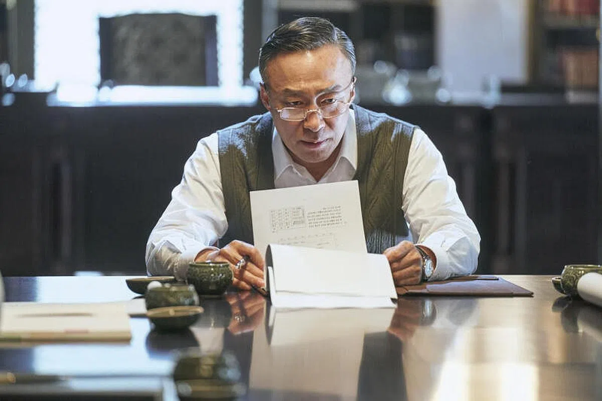 李星民在剧中饰演霸气的大财主。（ViuTV提供）