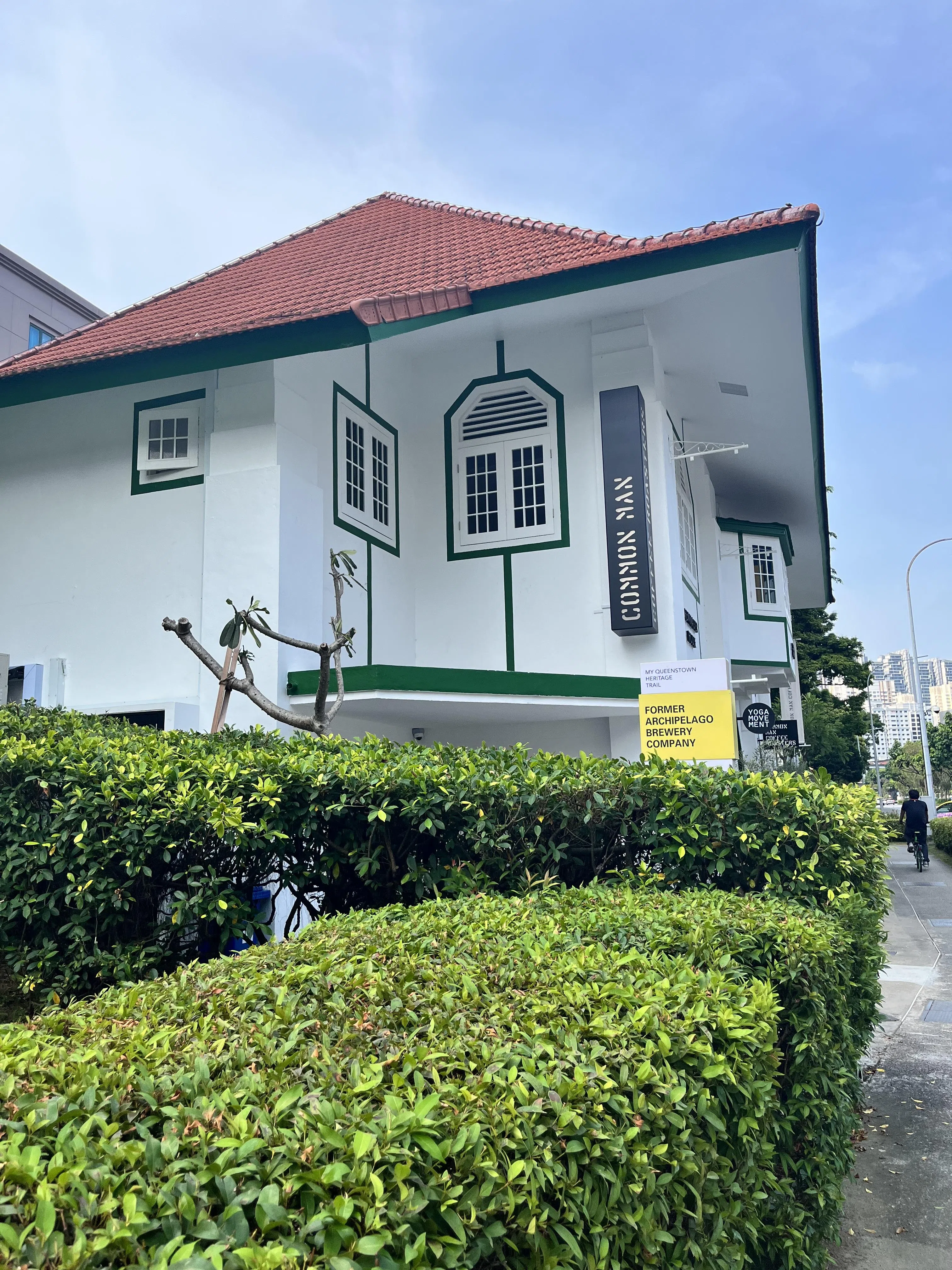 Anchorpoint旁边的红瓦白屋原为群岛酿酒厂总监的办公室，1993年成为受保留建筑。（受访者提供）