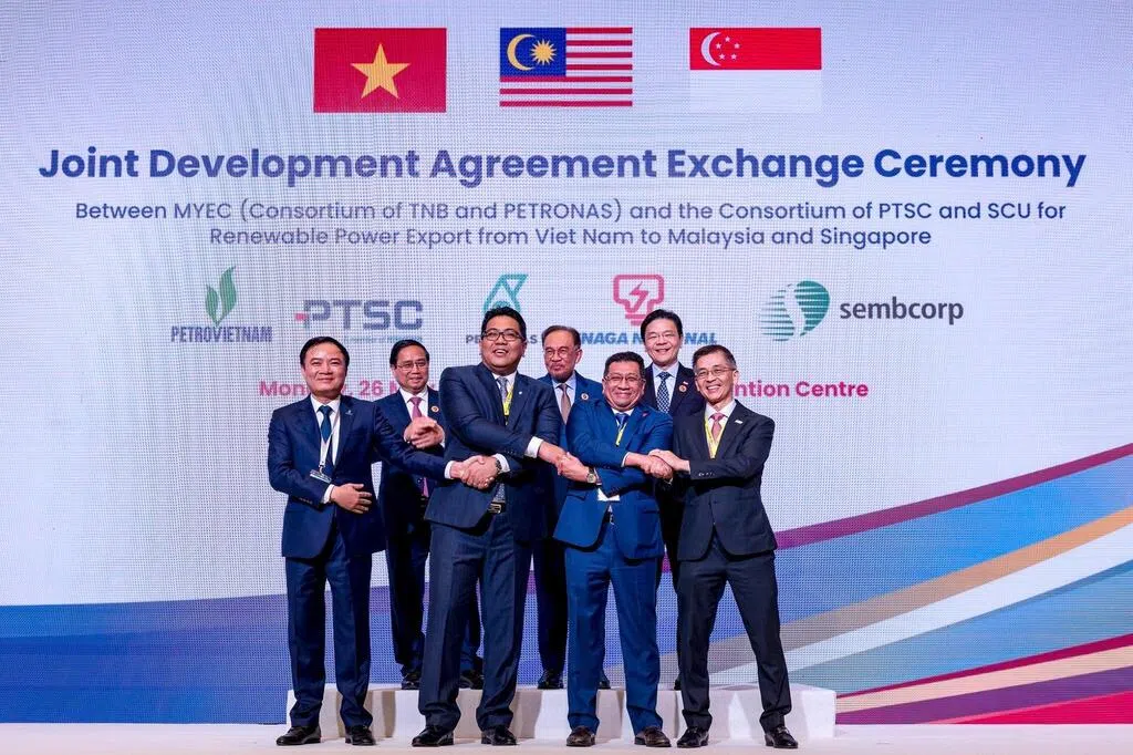 新马越海上风电项目 预计2034年开始供电新加坡