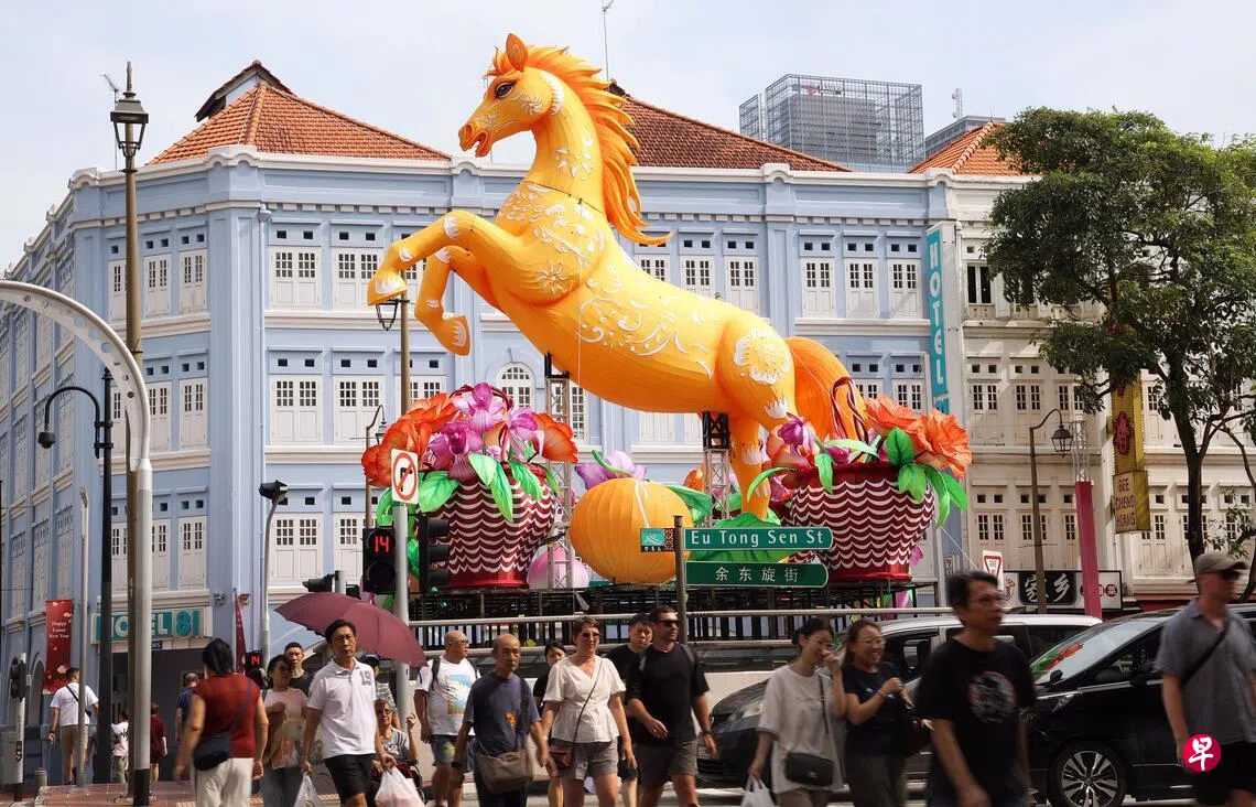 金马”跃入牛车水公众直叹惊喜| 联合早报