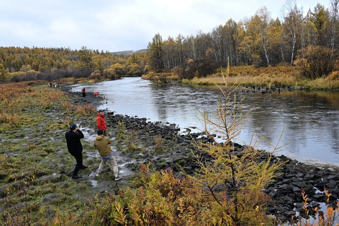 光影追者。（吴伟承摄）