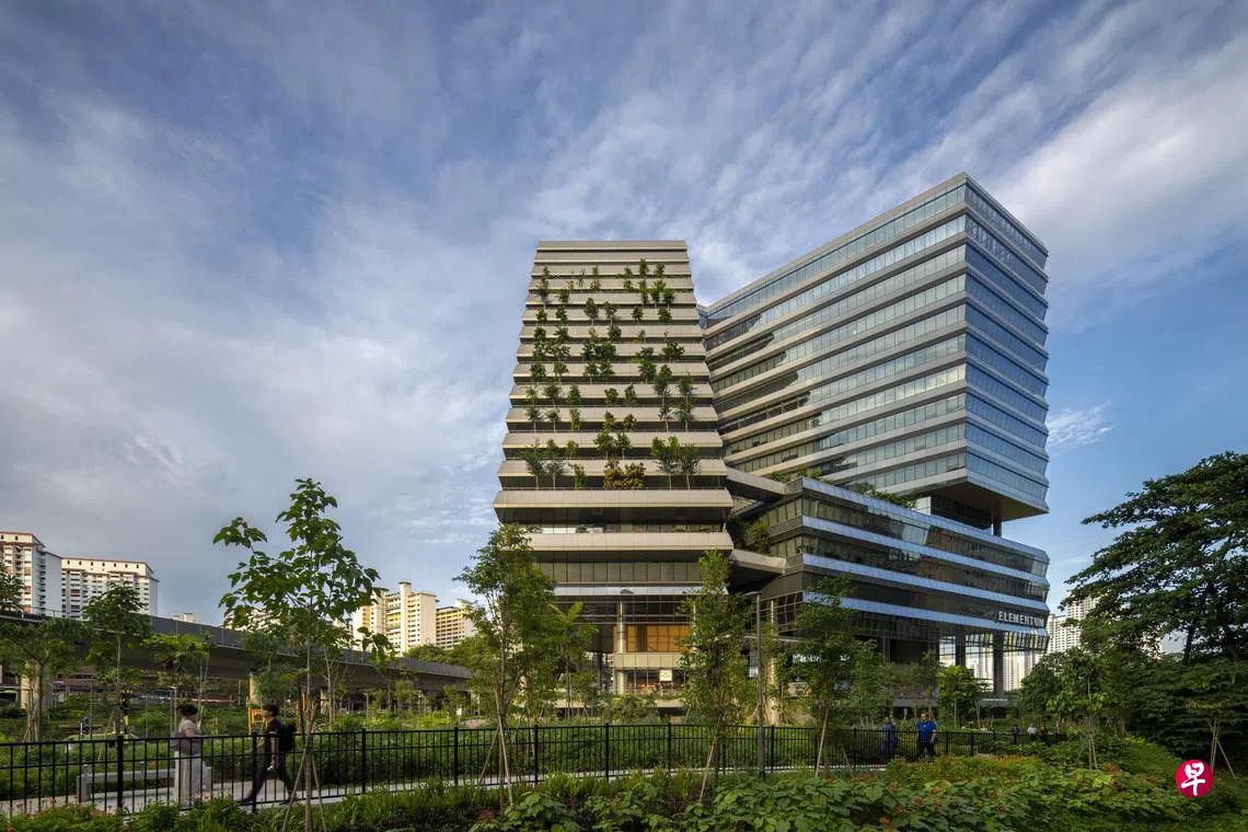 一主权财富基金收购和美置地Elementum项目股份| 联合早报