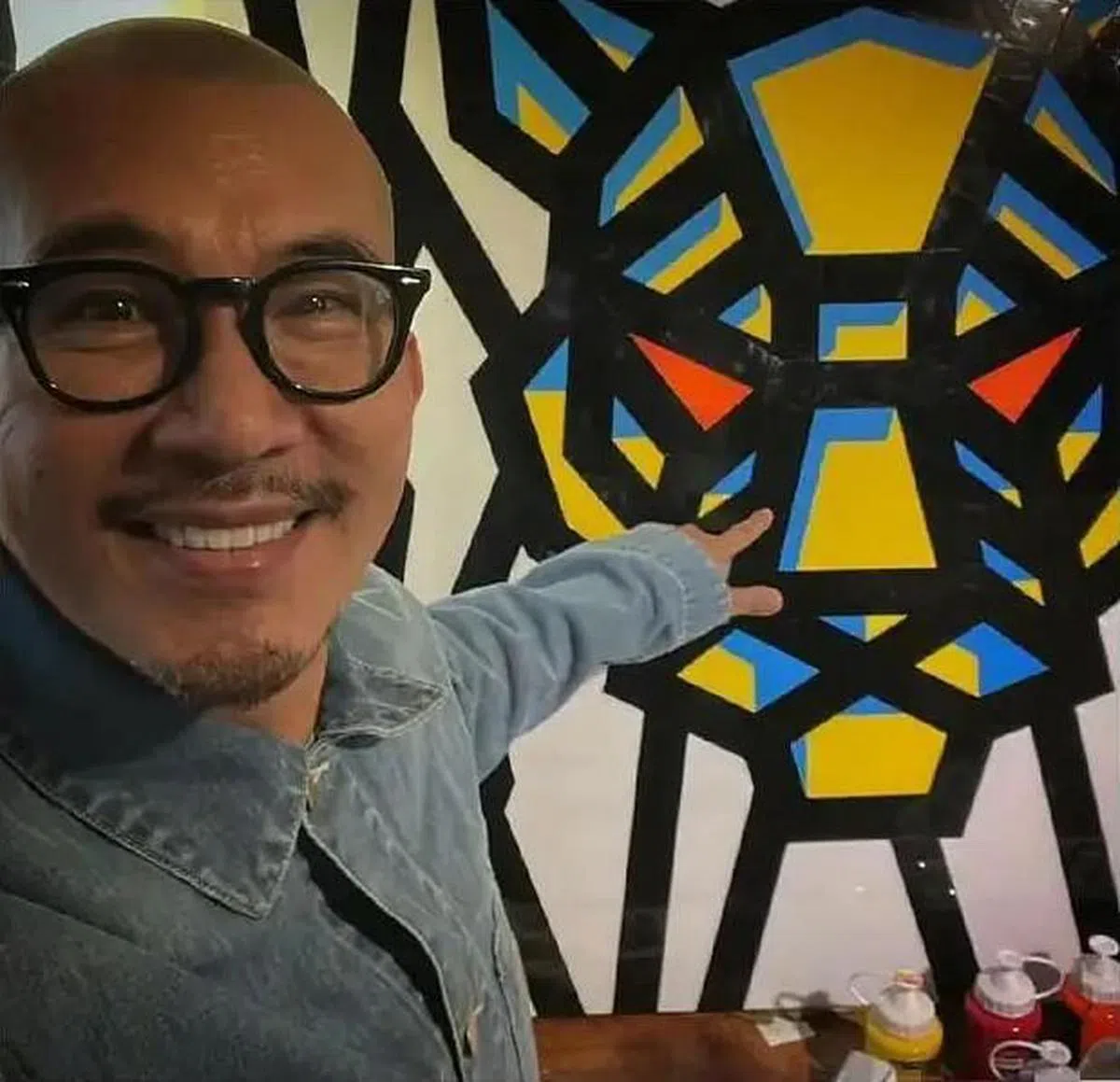 具俊晔在台北酒店房间隔离期间，社媒动态备受留意。（取自艺人IG）