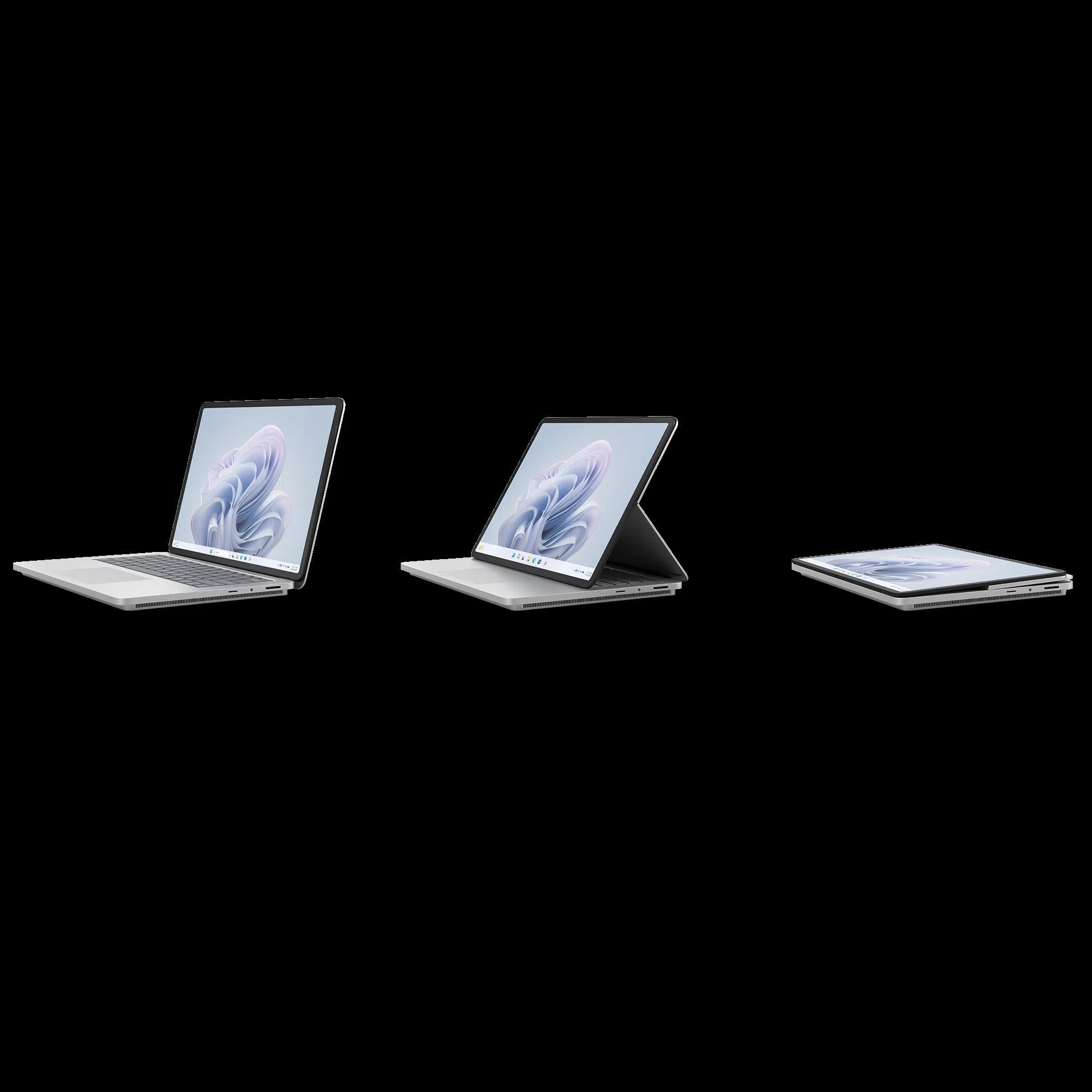 Surface Laptop Studio 2支持三种使用形态，设计独特。（厂商提供）