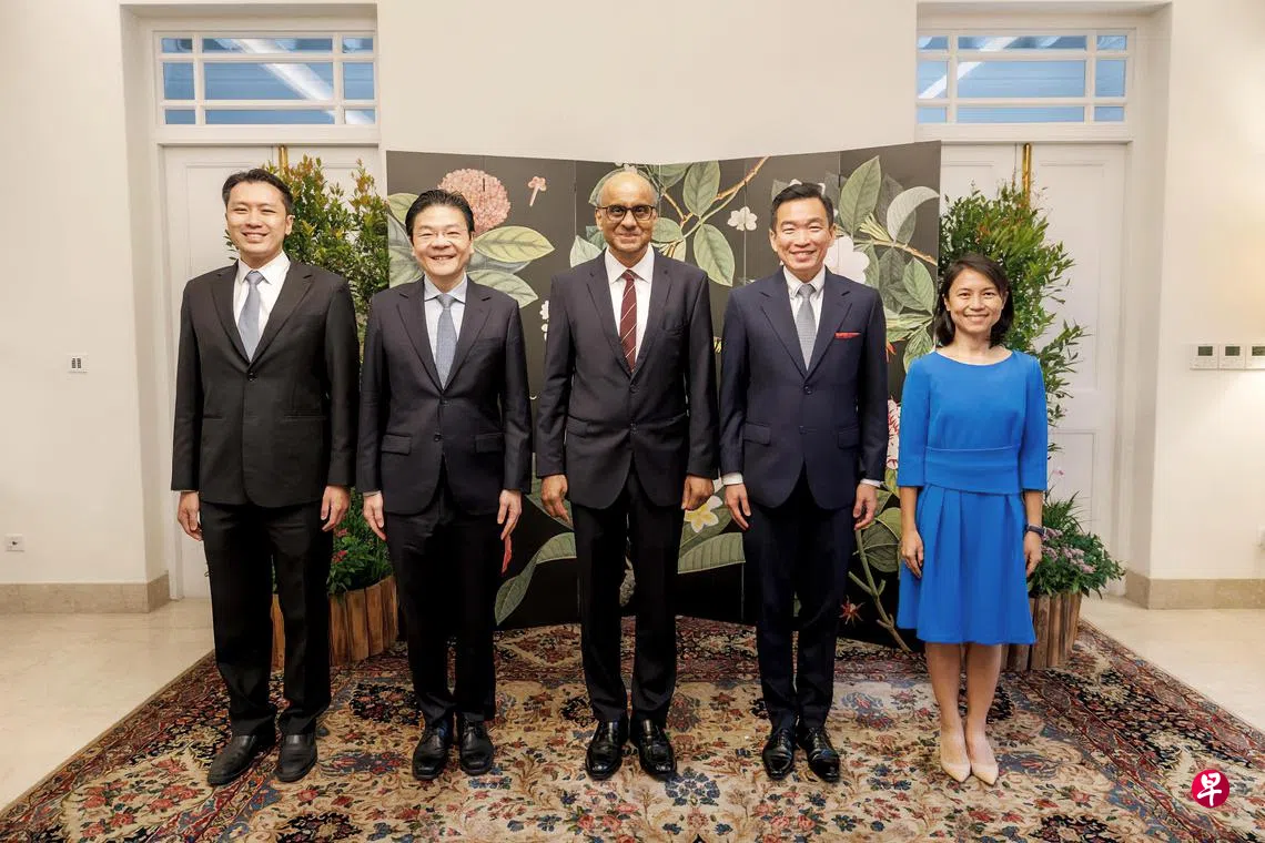 三名高级政务次长宣誓就职| 联合早报