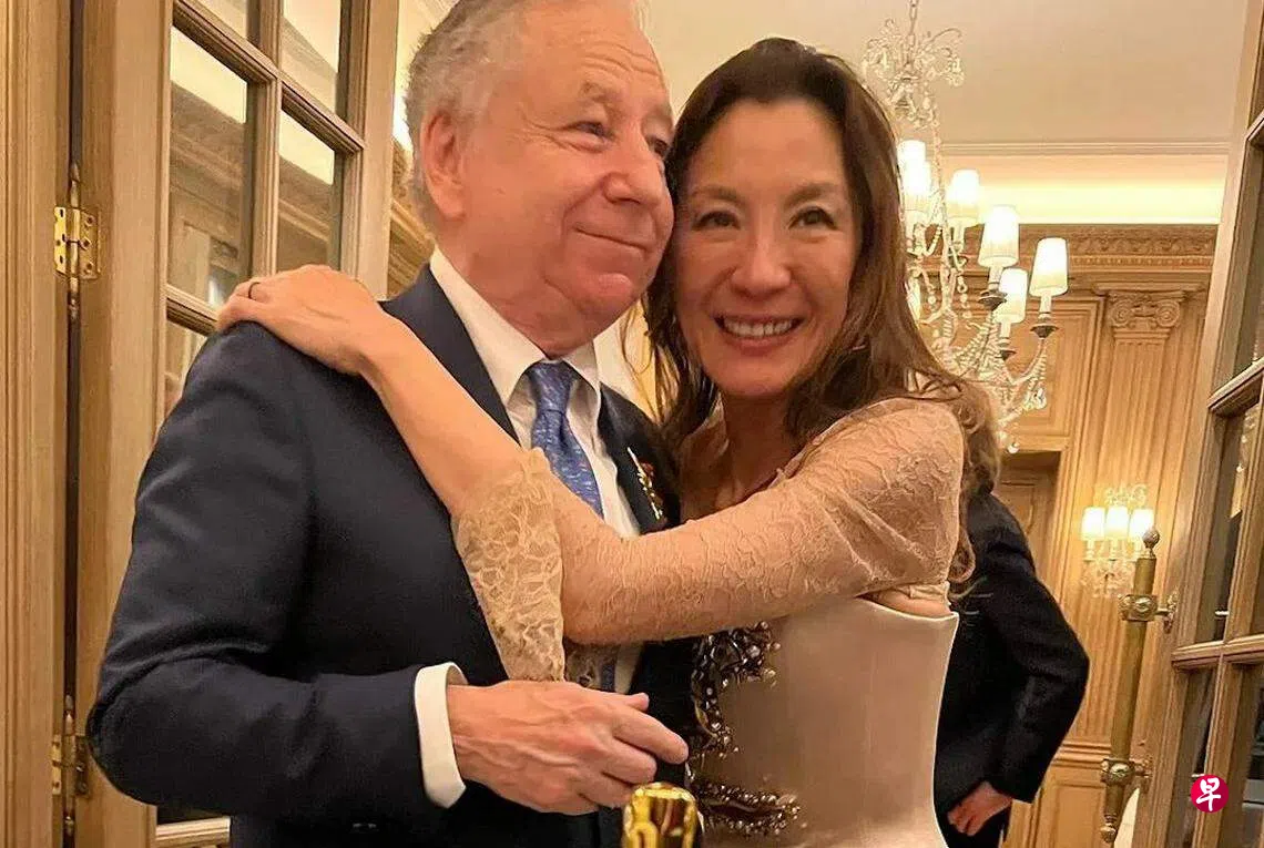 爱情长跑19年杨紫琼结婚了| 联合早报