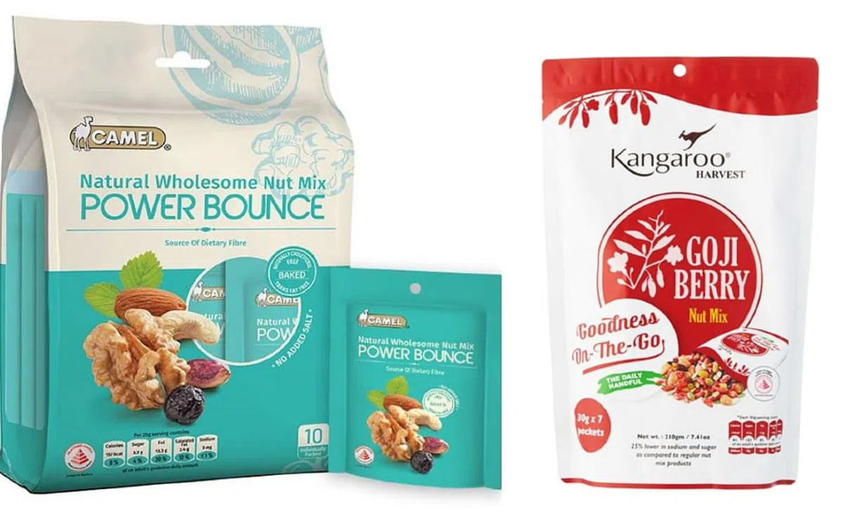 单独包装的坚果即使新年吃不完，也能继续保鲜一段时间。（取自品牌网站）