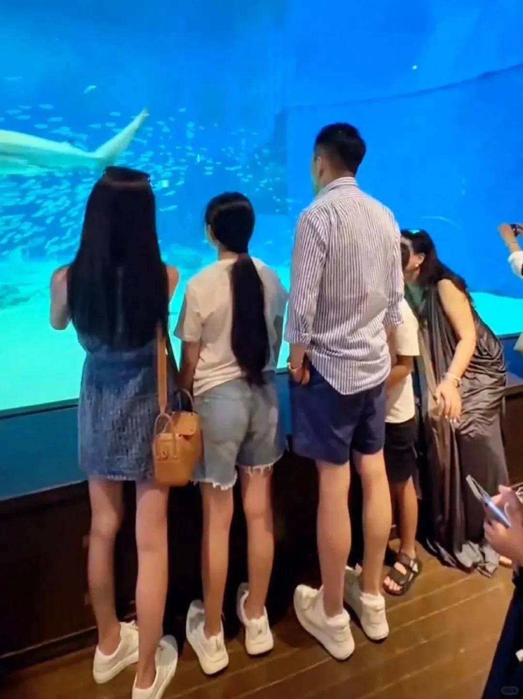 马筱梅与大S儿女感情不错，不时一家人一同外出。（互联网）