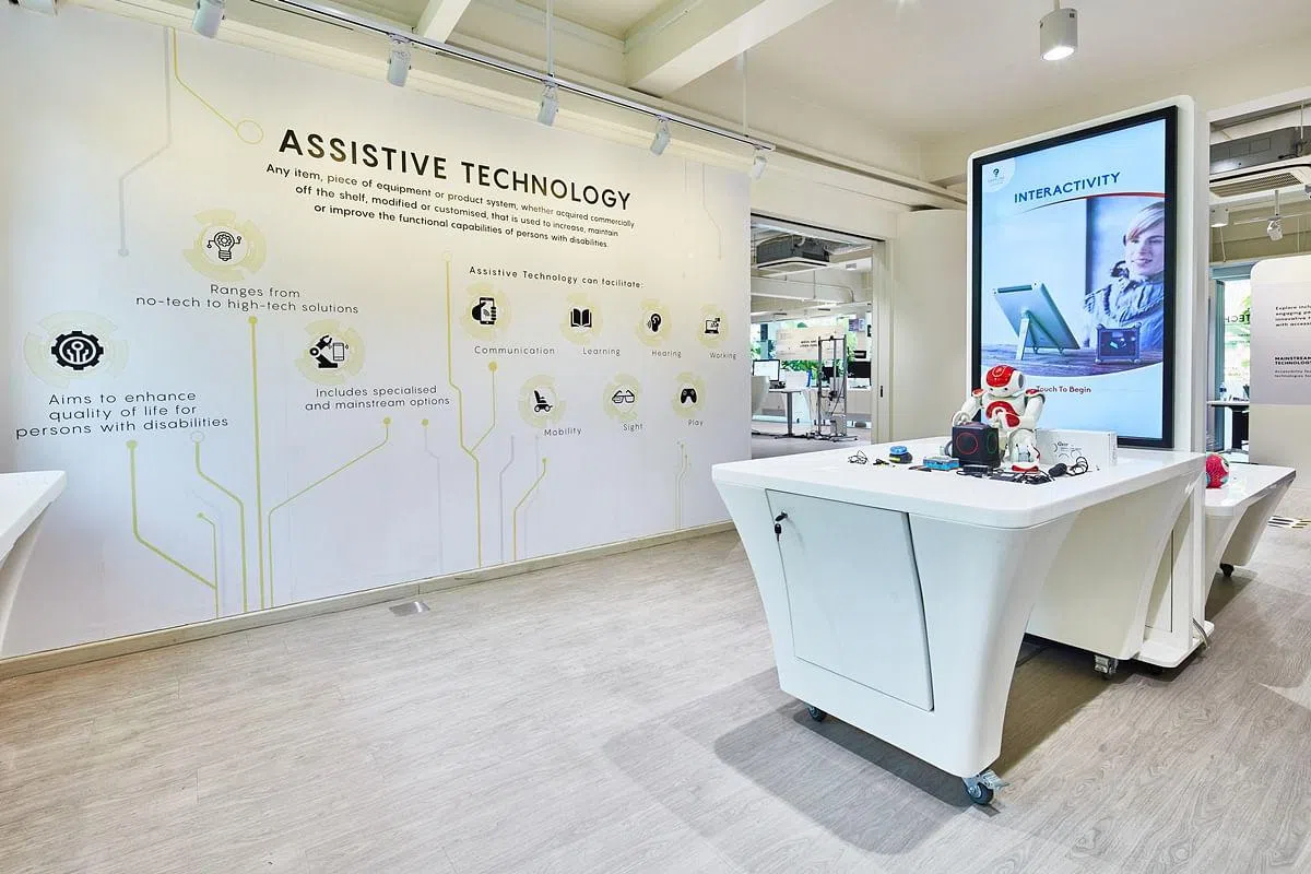 设于新协立综合设施的Tech Able辅助技术中心。（图／新协立提供）