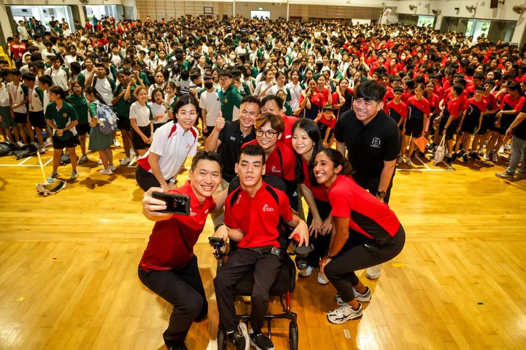 首届校园体育嘉年华启办 新加坡国手出席分享心得 