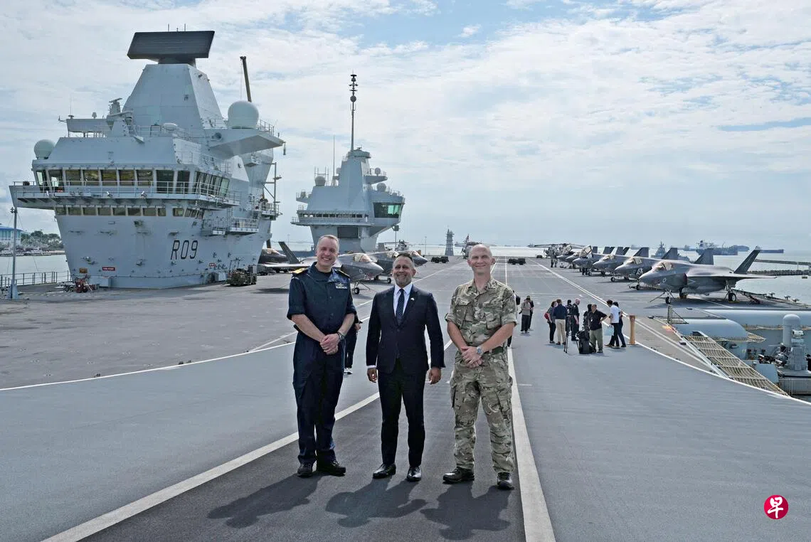 英航母时隔28年重返五国联防演习强调北约优先非“仅限北约” | 联合早报