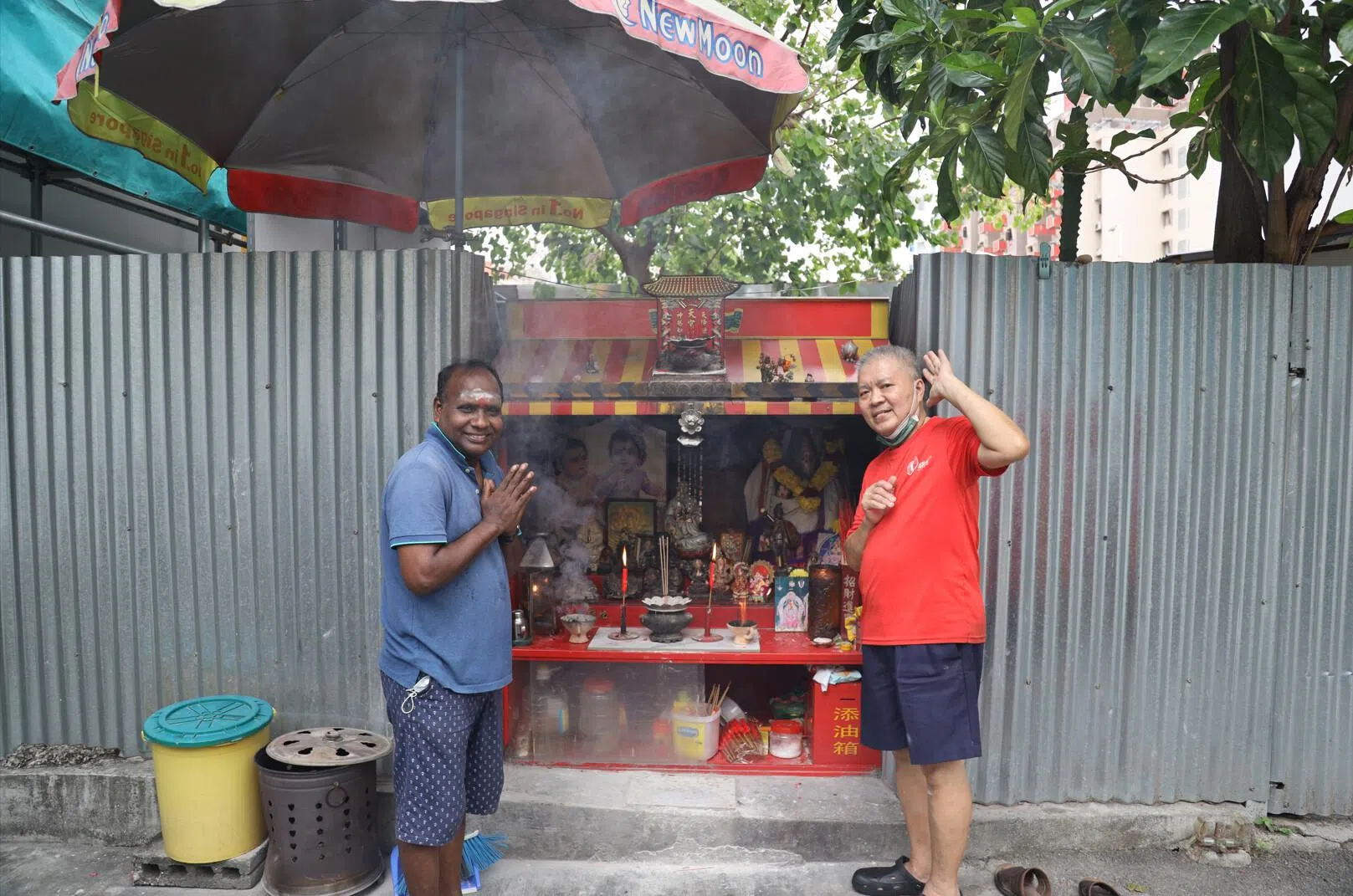 新加坡纪录短片《神游人间》探讨本地华人民间信仰。（新加坡华语电影节提供）