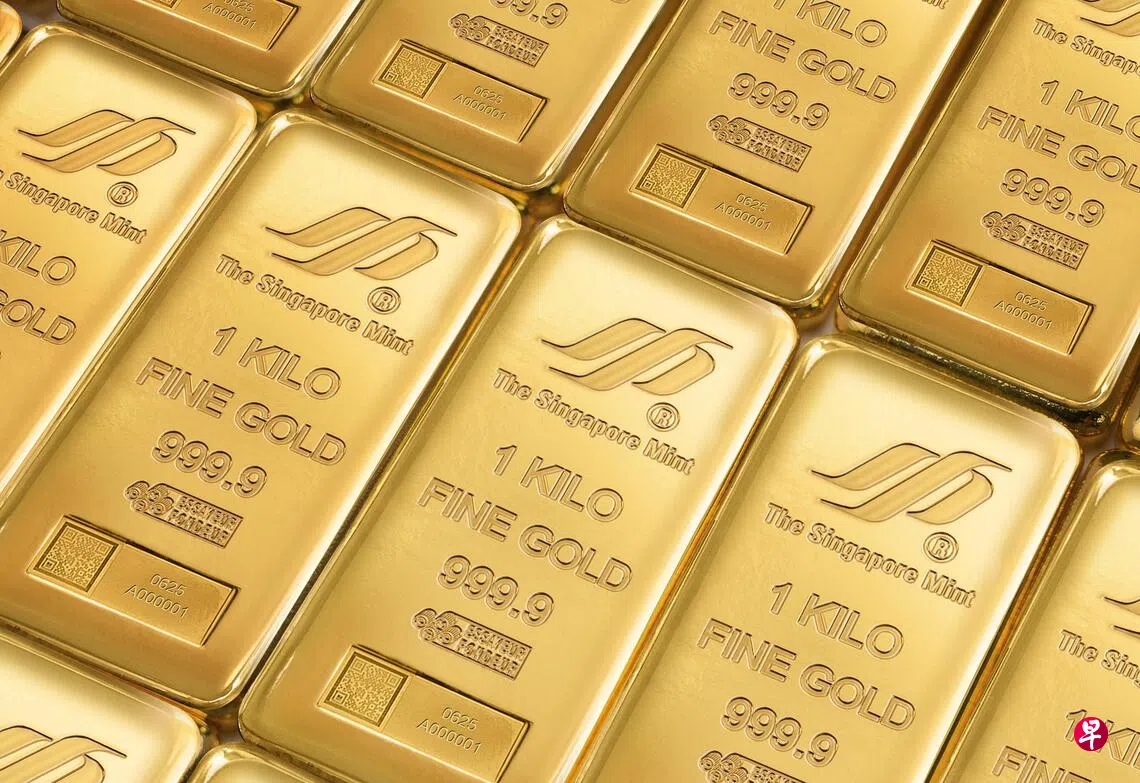 黄金连续七周上扬瑞银预料未来数月可达4200美元| 联合早报