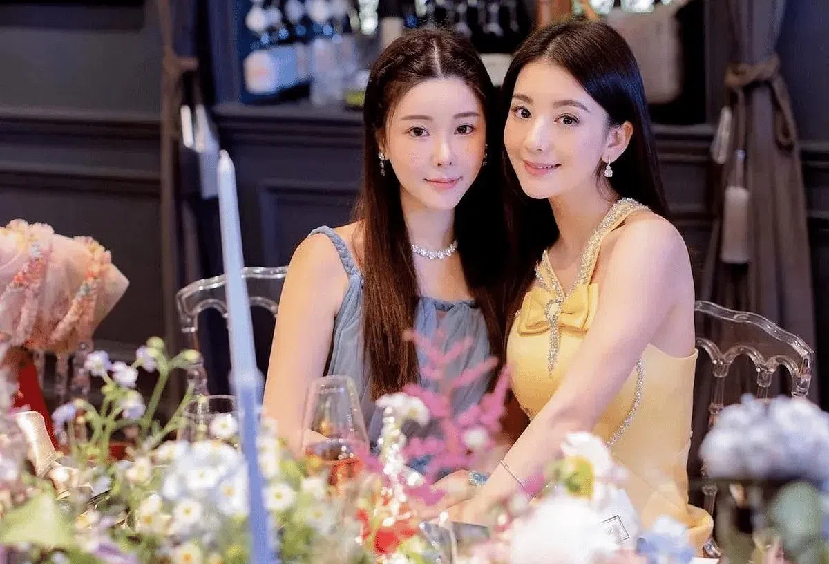 蔡天凤和方媛私交甚笃，还同时间怀孕。（互联网）