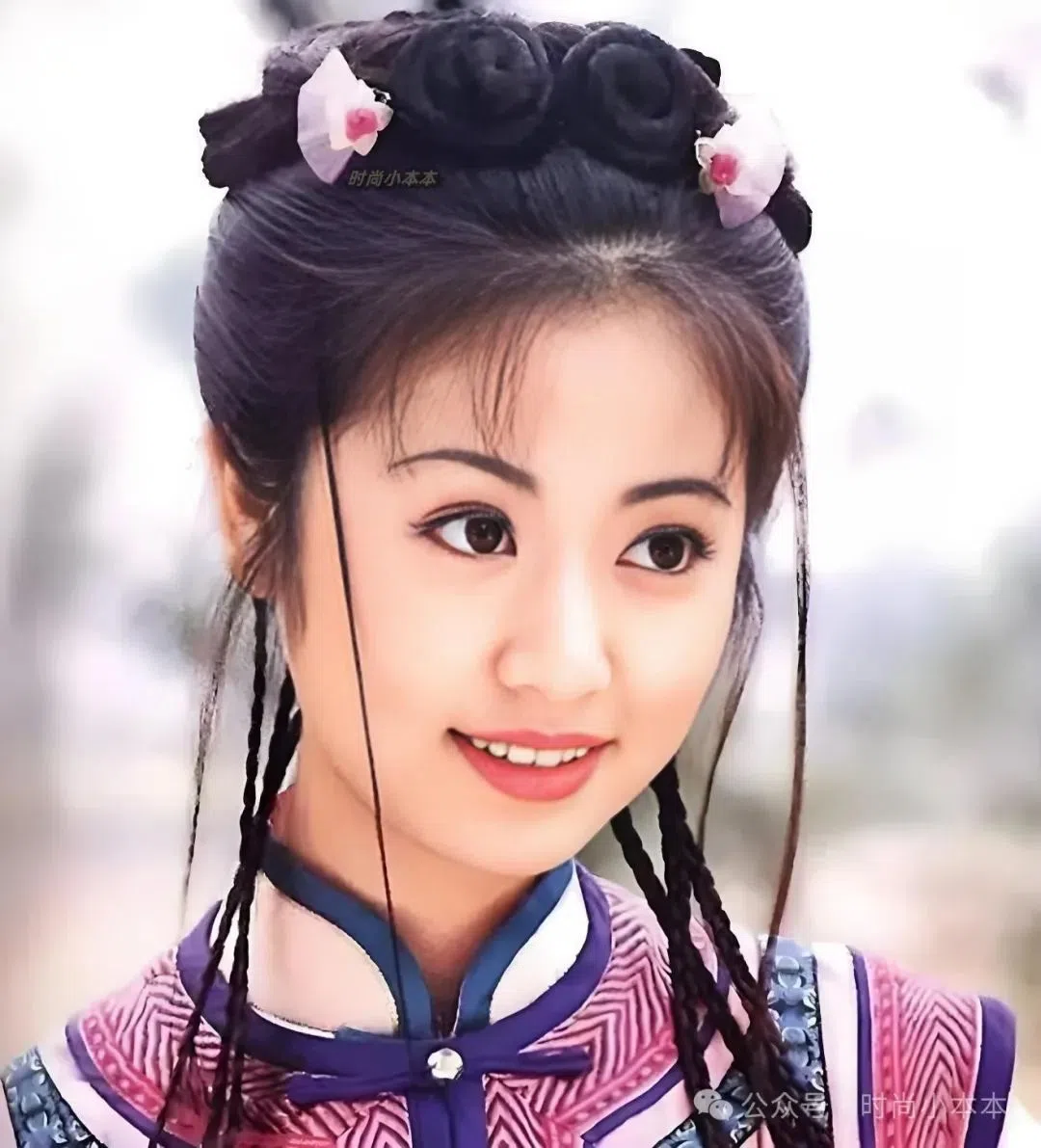 林心如演出琼瑶的经典作品《还珠格格》爆红。（互联网）