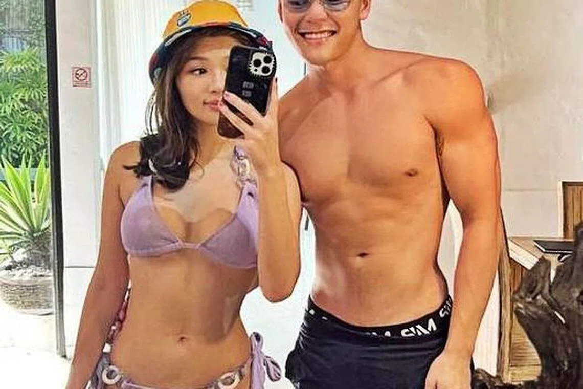 自称是潘明璇前男友的Shaun Michael Seow在社媒体指控她整形，虚报学历，对感情不忠。（取自男方IG）