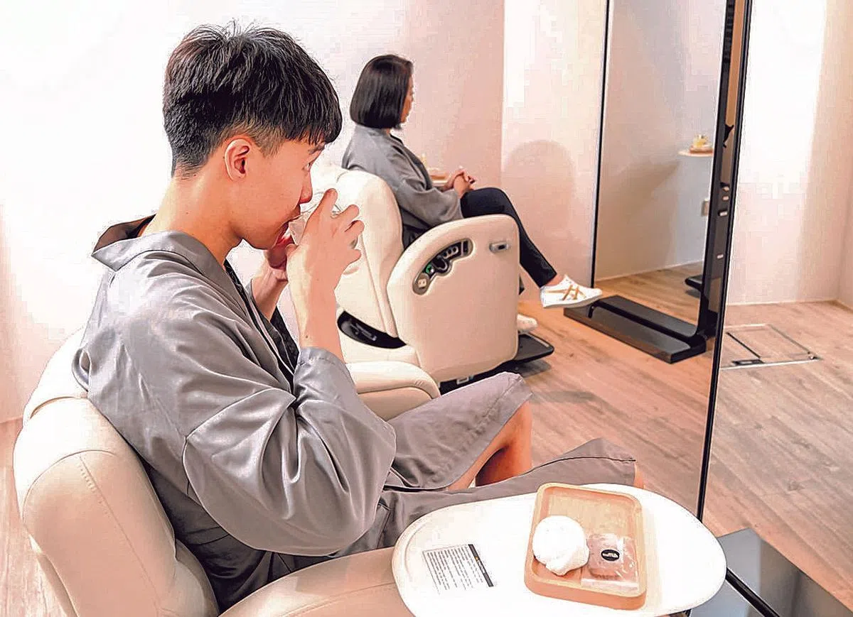 Coulisse Heir的双人专用护理房，适合闺蜜或情侣。（受访者提供）