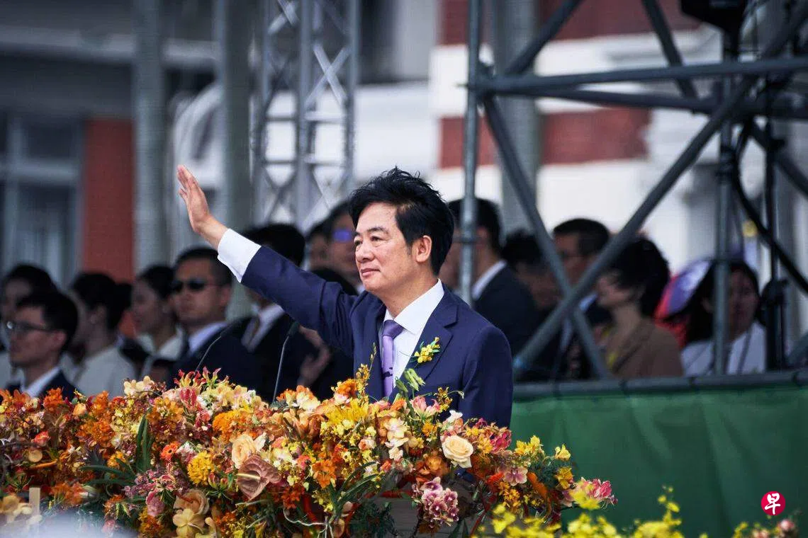 台亲蓝民调：过半民众满意赖清德就职演说内容| 联合早报