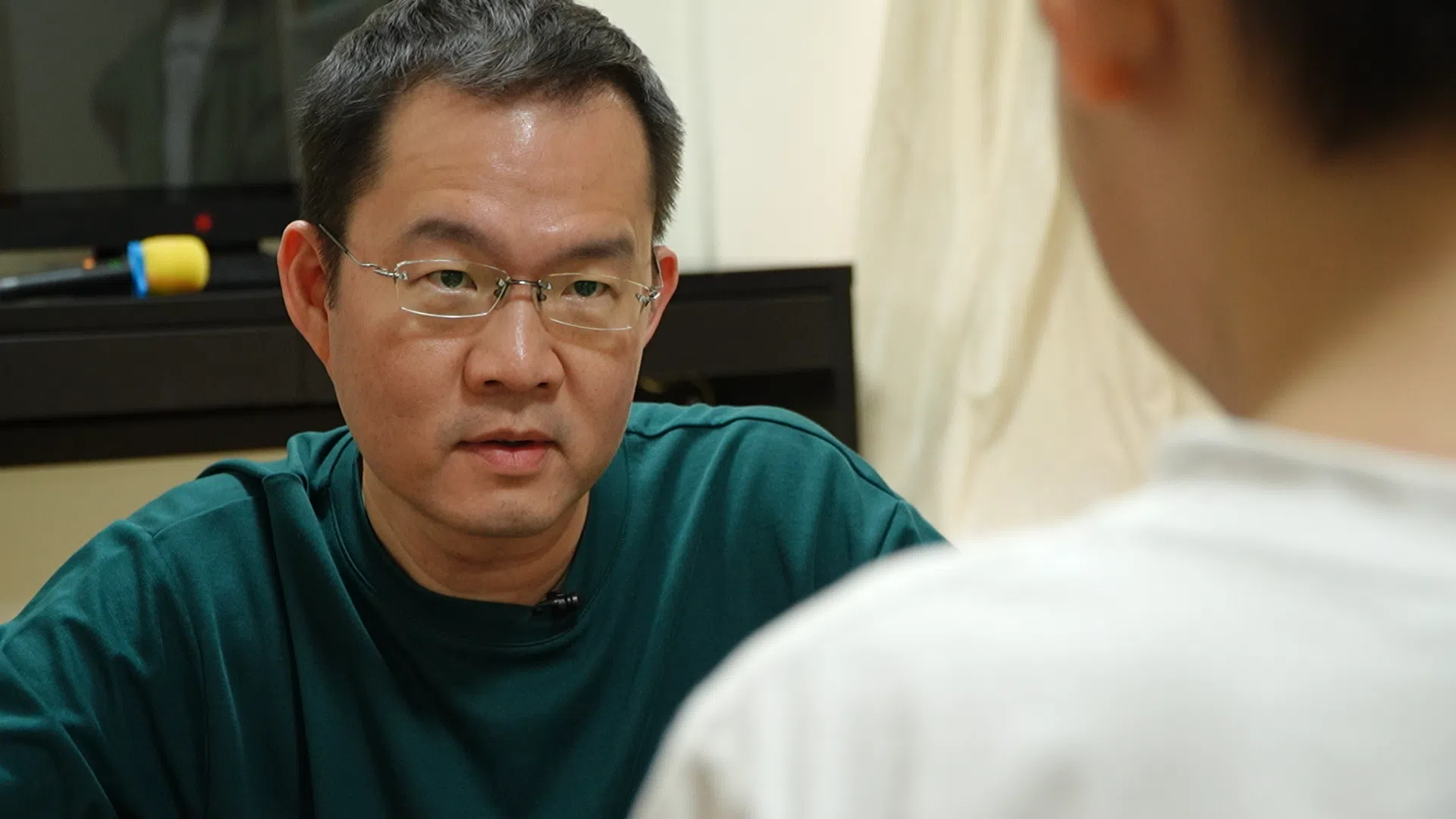 自太太病逝后，马钏杰常感孤独，未来希望能找到一个情感依靠。（视频截图）