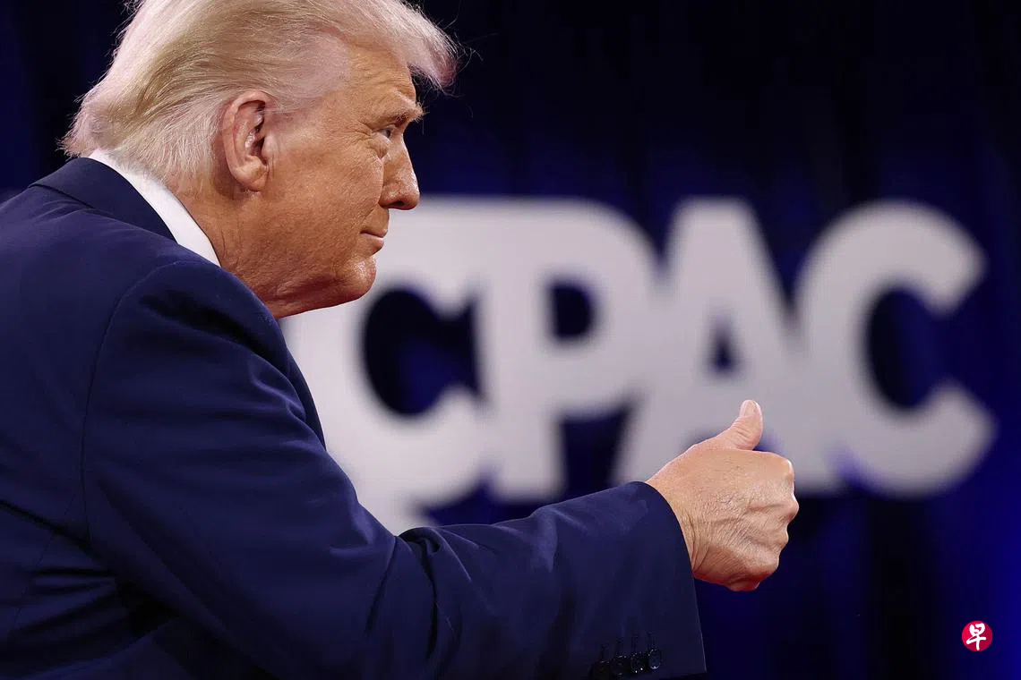 特朗普夸耀执政首月政绩称共和党将建立持久多数| 联合早报