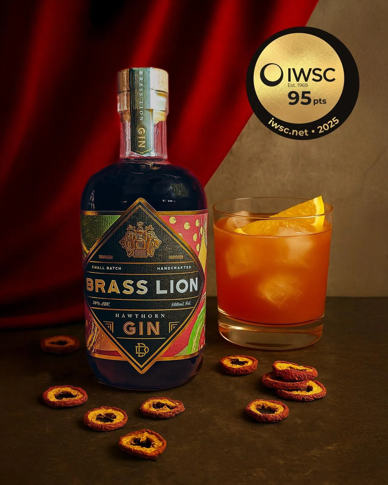 Brass Lion Distillery’s Hawthorn Gin was inspired by childhood memories.（Photo: Brass lion Distillery）