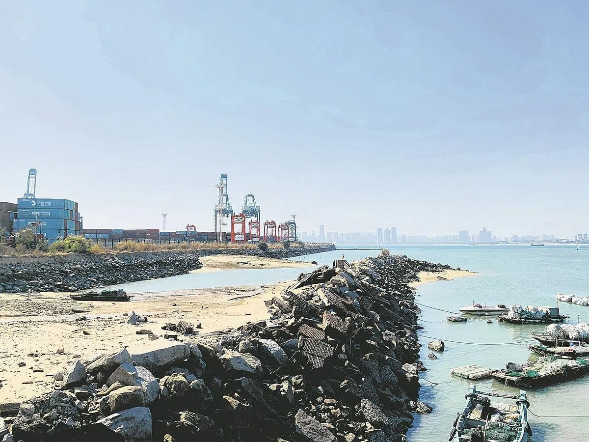 古渡码头见证澳头人开启海上贸易征途。（顾功垒摄）