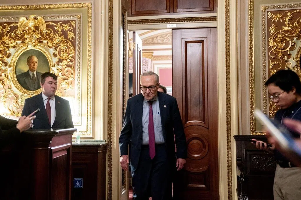 美国参议院民主党领袖舒默表明反对拨款协议