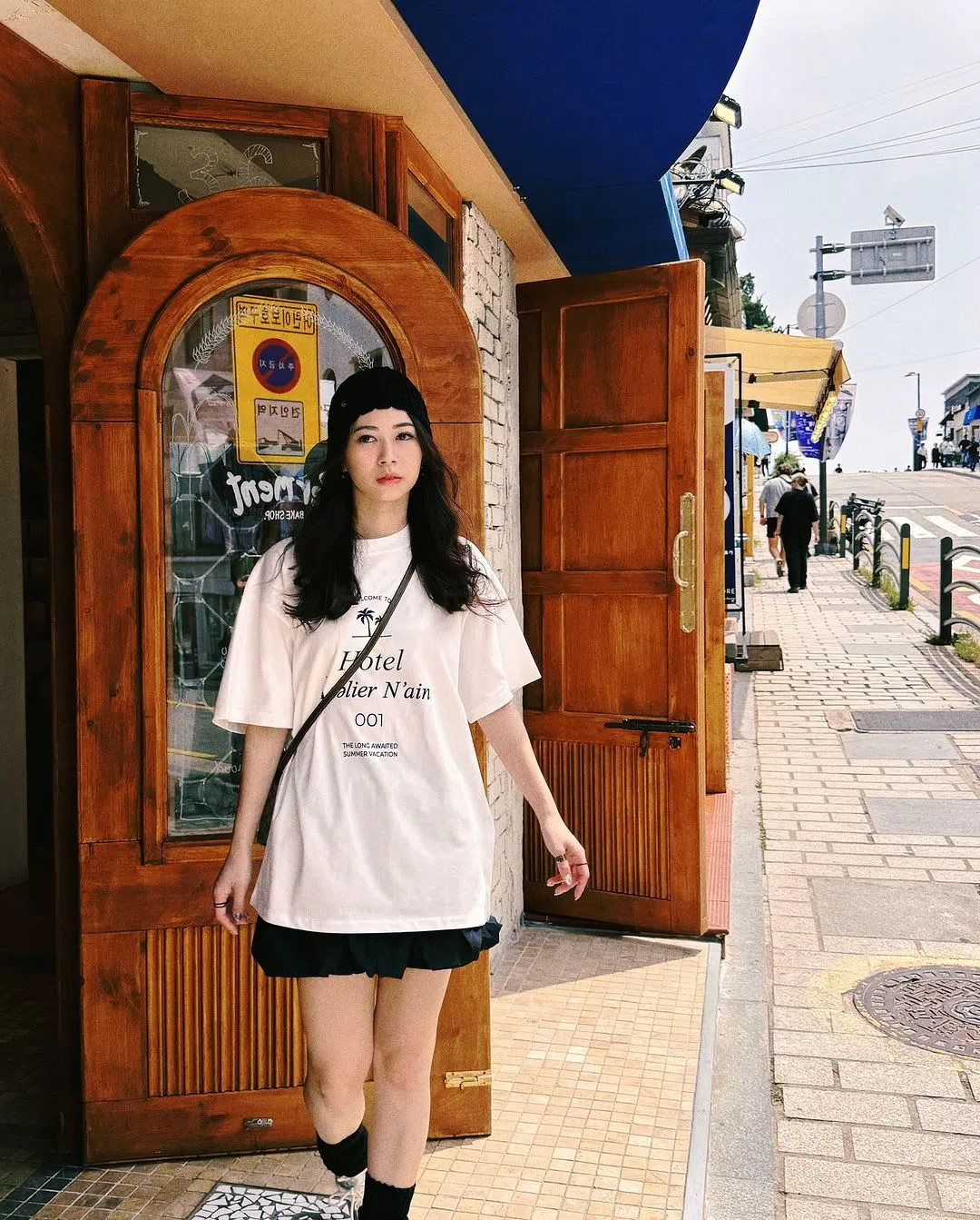 罗美仪一个人到了陌生的首尔旅行，一路懵懵懂懂地摸索。（取自艺人IG）