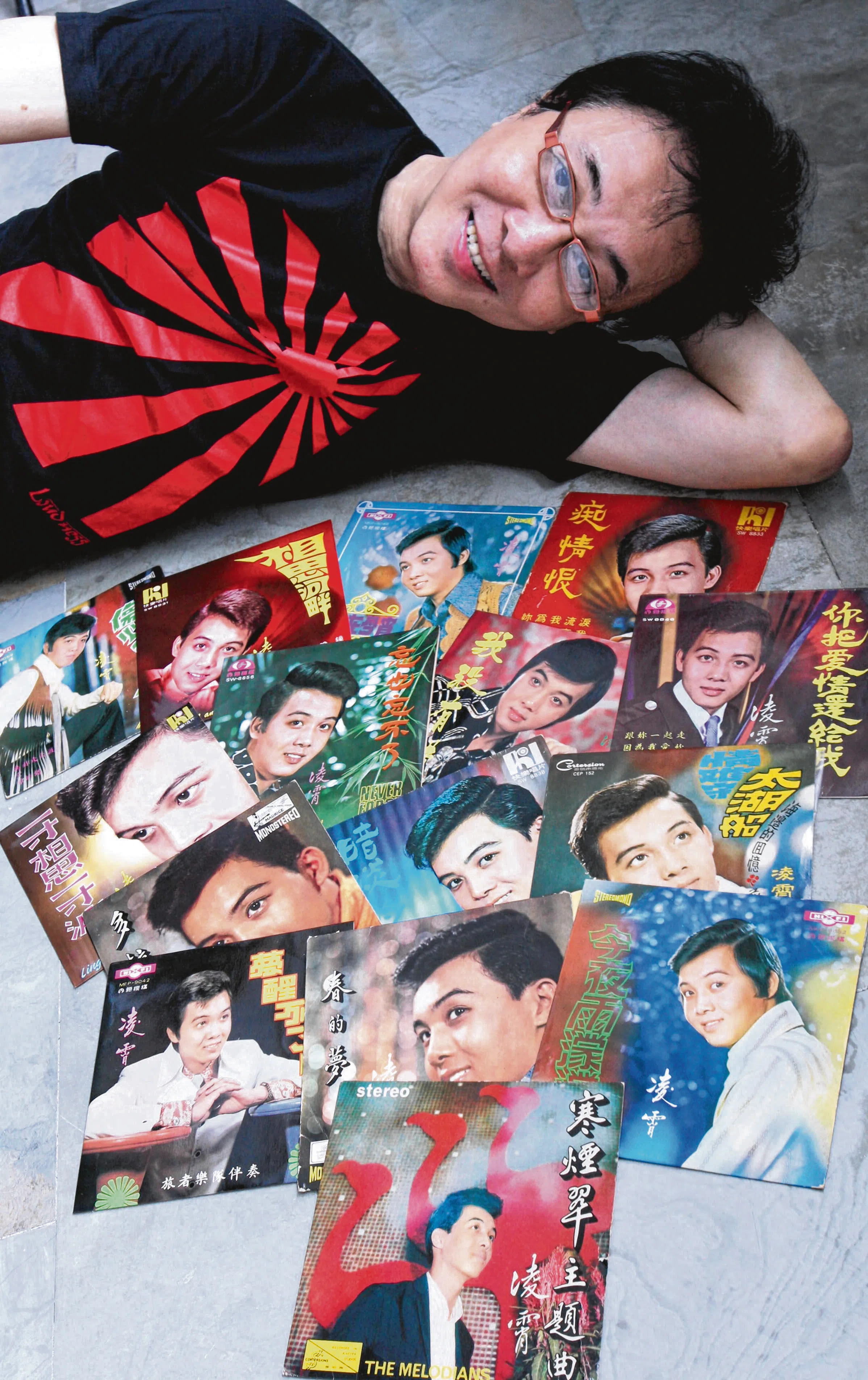 入行超过半个世纪，凌霄出过上百张专辑。（档案照）