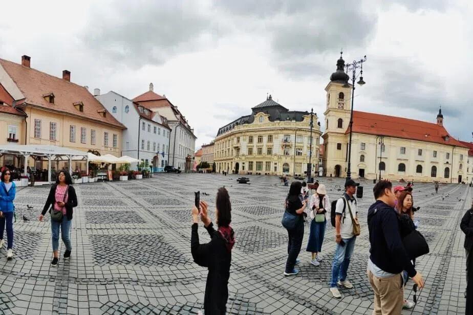 “千眼之城”锡比乌。（许月英摄）