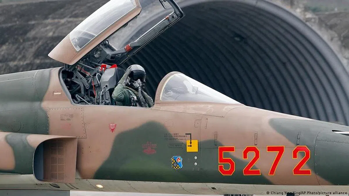 F-5系列战机在台湾服役超过40年。（互联网）