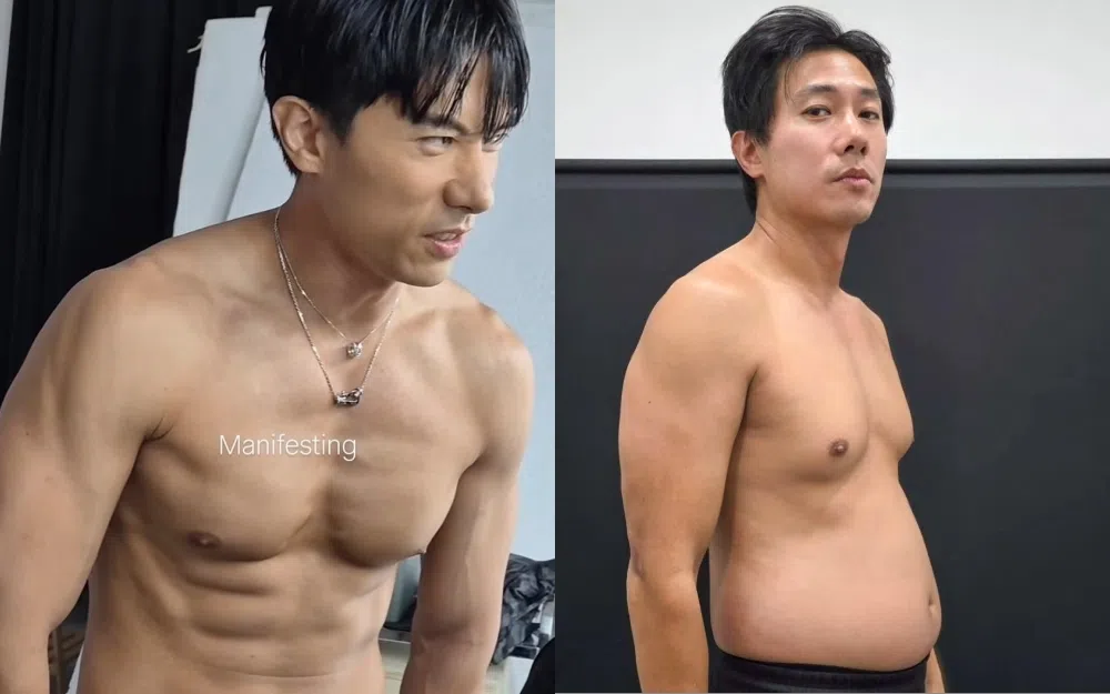 陈泂江为电影《脚踏实地》增重后，再为角色减重。（取自陈泂江IG）