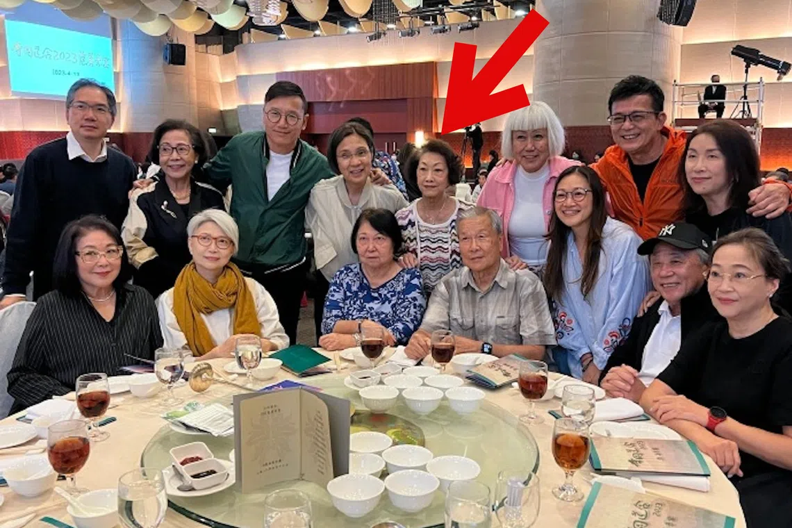 80岁的白茵在圈中人缘佳。（互联网）