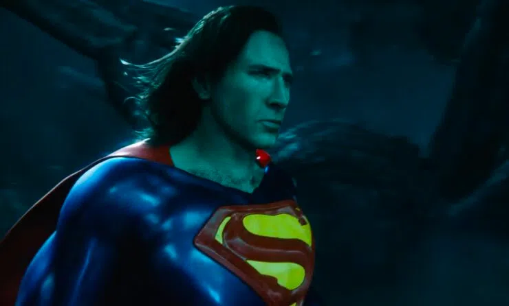 Nicolas Cage饰演平行宇宙的邋遢超人。（互联网）