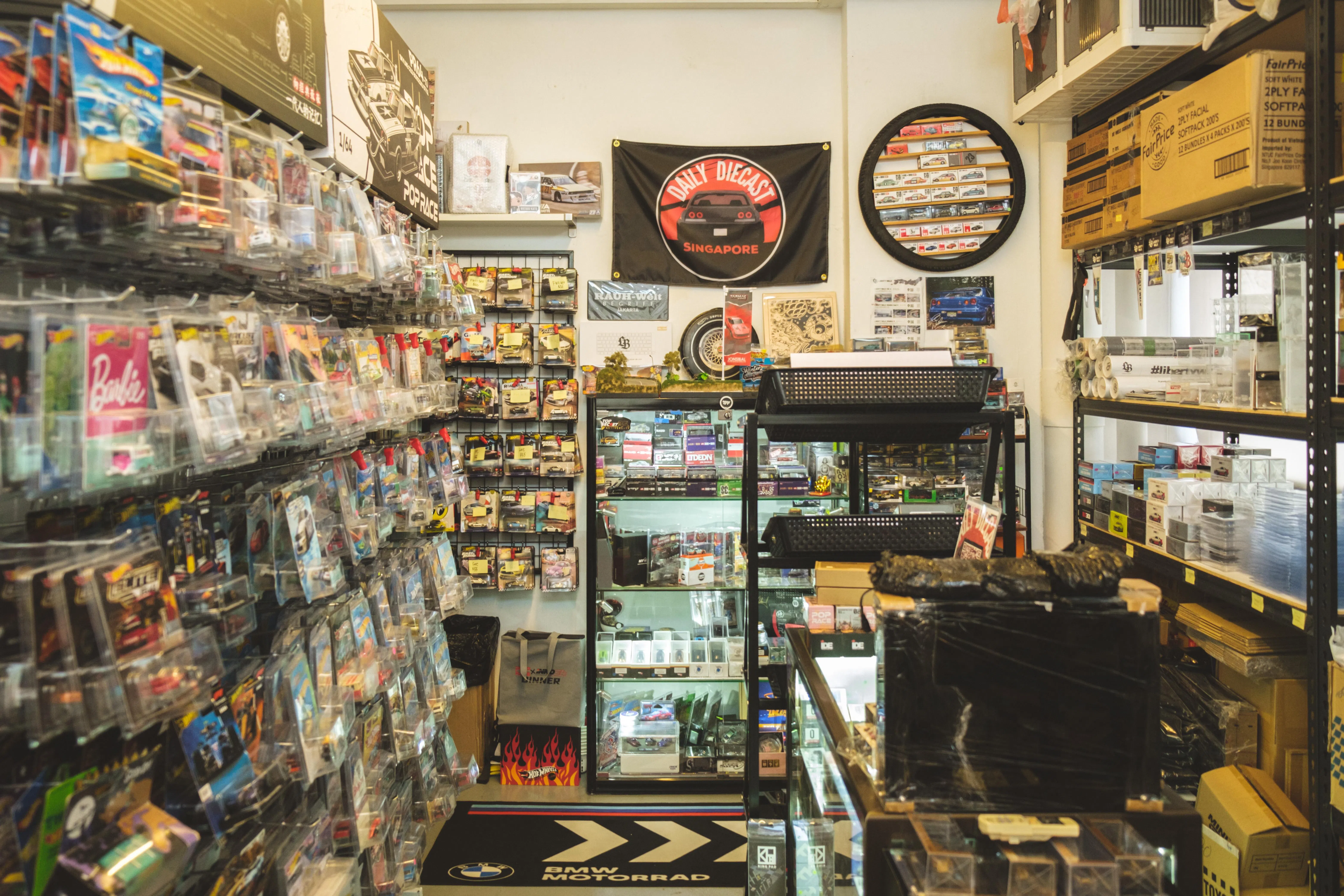 艺术漫步活动“OH!蒙士顿”参观地点之一——玩具店。（主办方提供）