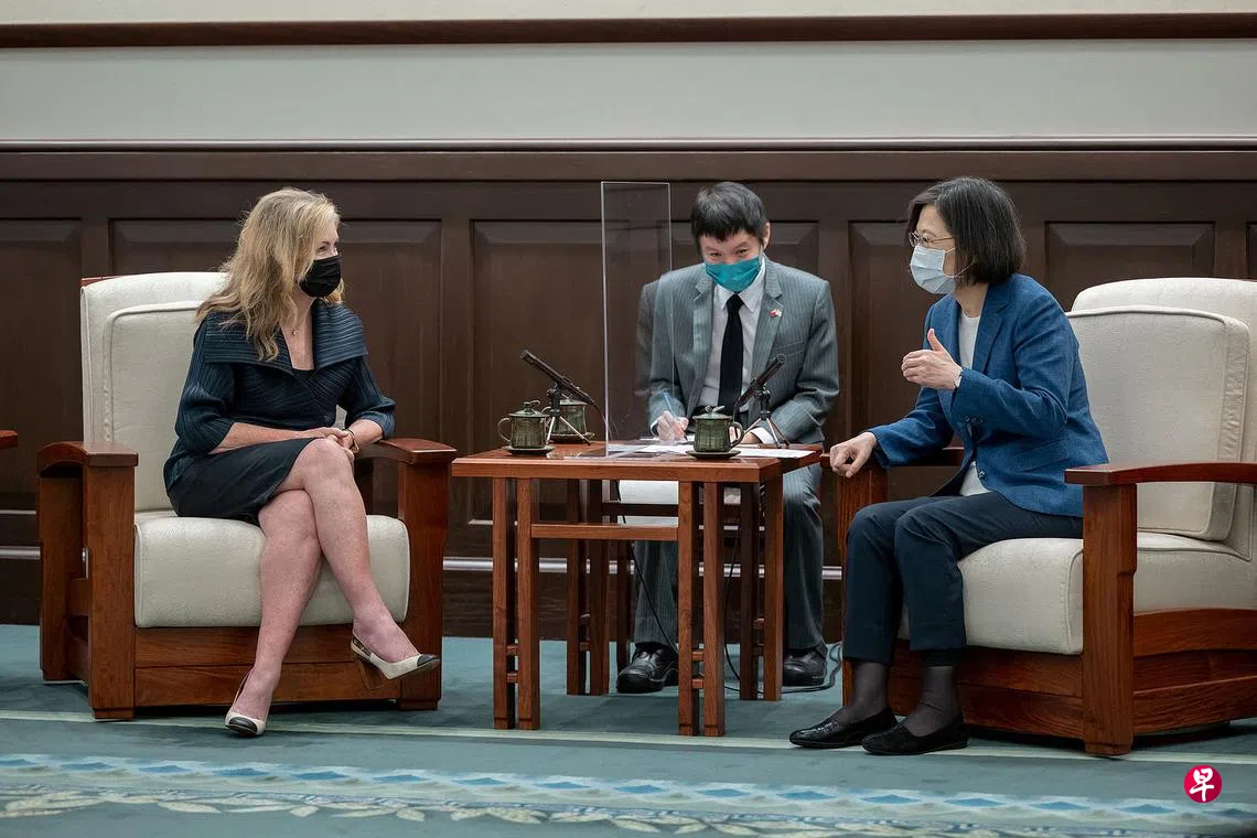 本月第四个再有美政界人物率团访台会晤蔡英文| 联合早报