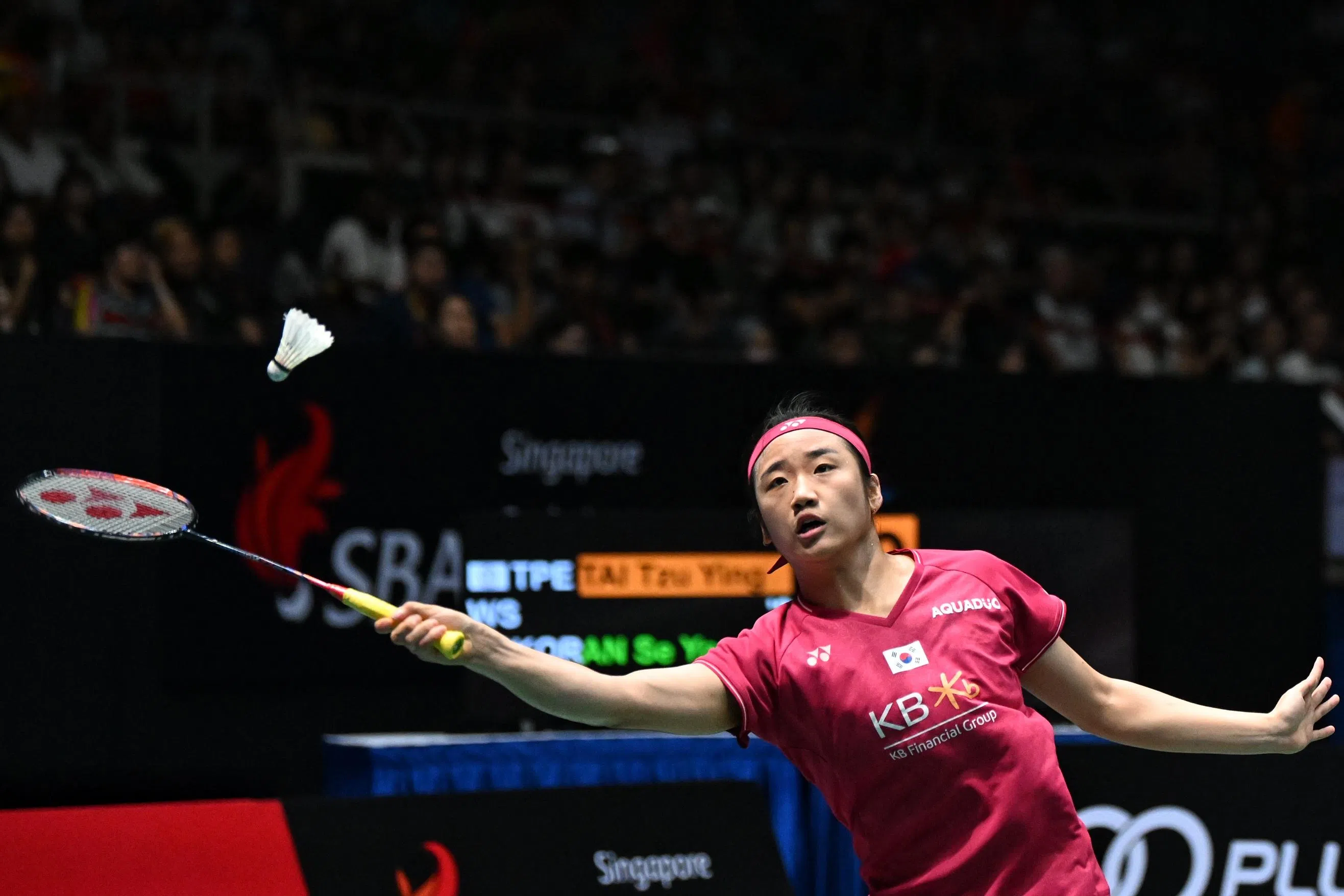 安洗莹在今年的八项个人赛事都进入决赛，并拿下了五个冠军。（海峡时报）